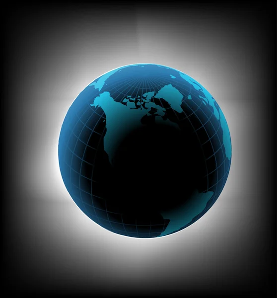 Globe du Monde — Image vectorielle