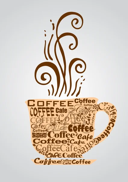 stock vector Cup of coffee