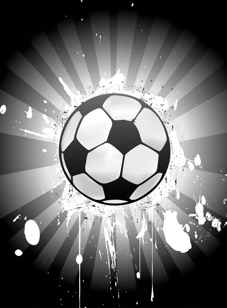 Διάνυσμα ποδόσφαιρο παιχνίδι μπάλα — Διανυσματικό Αρχείο