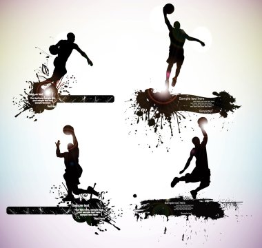 basketball player clipart