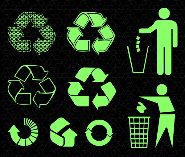 Signe de recyclage — Image vectorielle