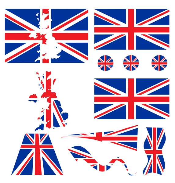 Bandera del Reino Unido — Archivo Imágenes Vectoriales