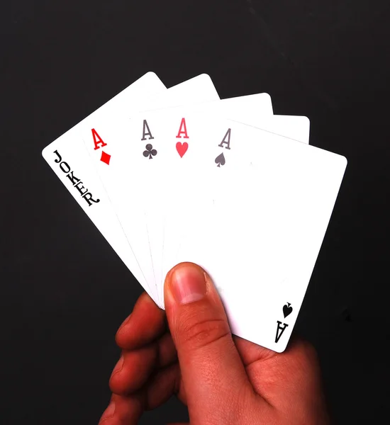Κάρτες πόκερ — Φωτογραφία Αρχείου