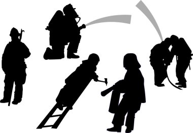 Firefighters clipart