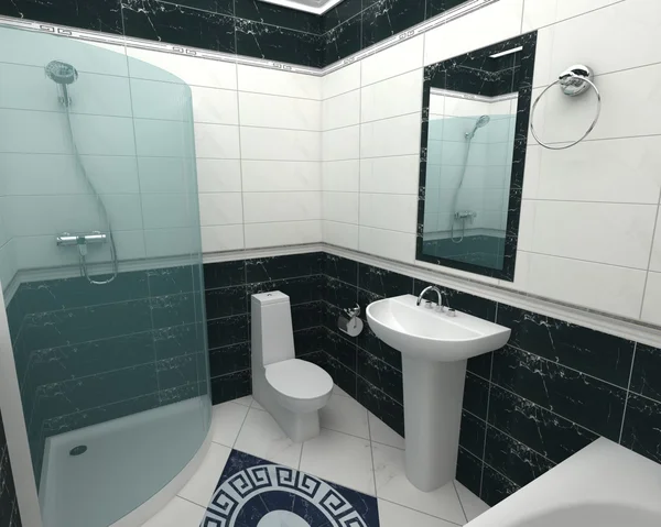 banyo 3d rendering