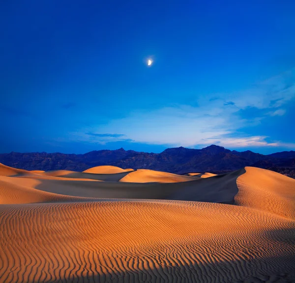 Stock image Moon And Dunes