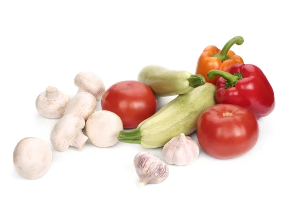 Vegetables and mushrooms — Stock Photo, Image