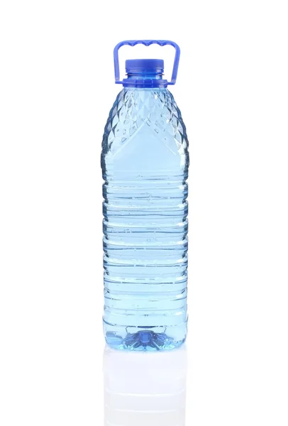 Plastic bottle of mineral water — Stock Photo, Image