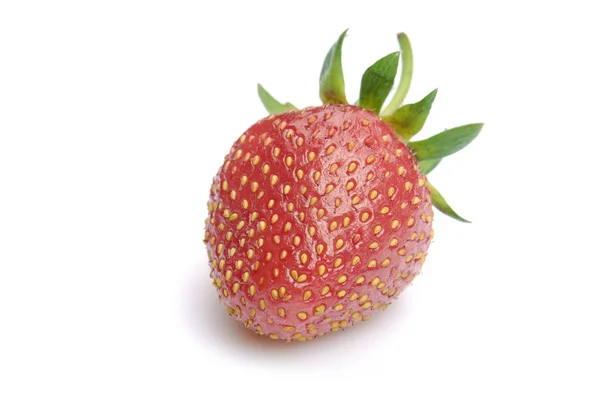 stock image Fresh red strawberry isolated on white