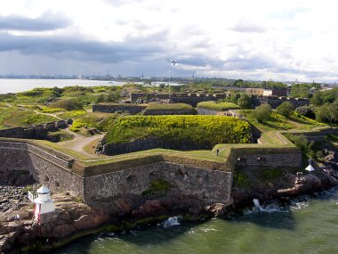 Fortress of Sveaborg, Helsinki, clipart