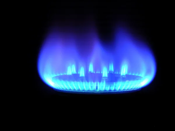 Gas naturale Fotografia Stock