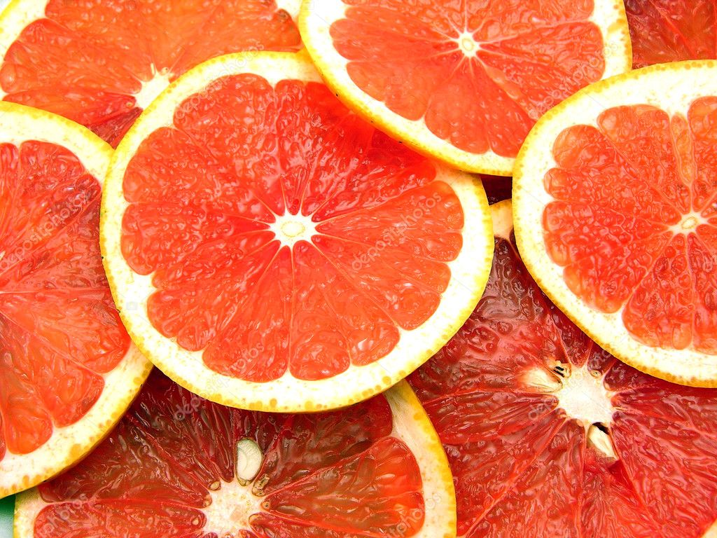 Red grapefruits — Stock Photo © Alexrom 6012448