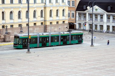 tramvay sokak helsinki, Finlandiya