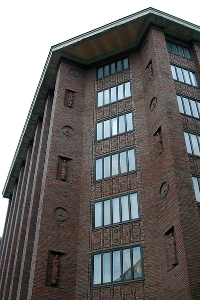 stock image Old brick building