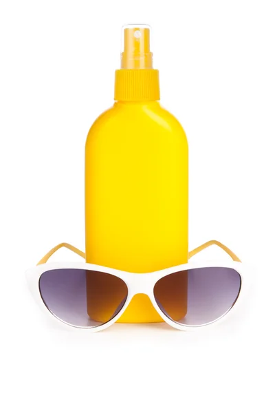 stock image Suntan with sunglasses