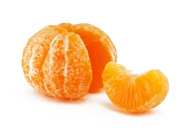Mandarins isolated on white — Stock Photo, Image