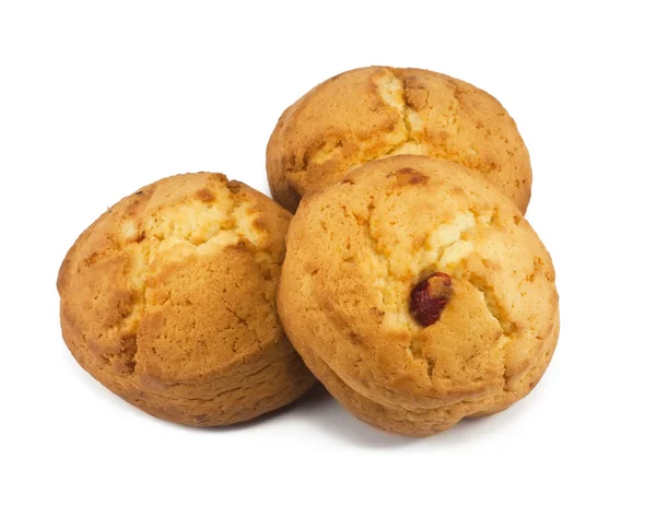 Três biscoitos doces — Fotografia de Stock