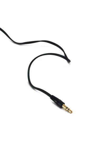 Jack plug and a cable — Stock Photo, Image