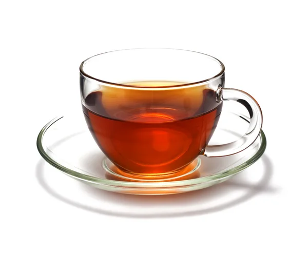 Filiżanka czarnej herbaty — Zdjęcie stockowe