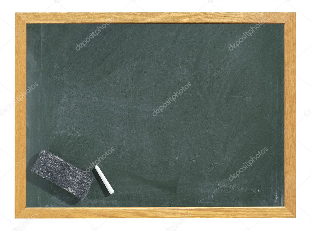 Blackboard, isolated