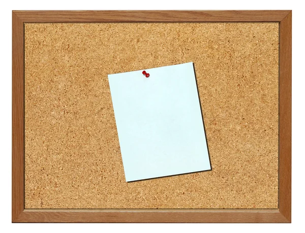 Cork board, isolated — Stock Photo, Image