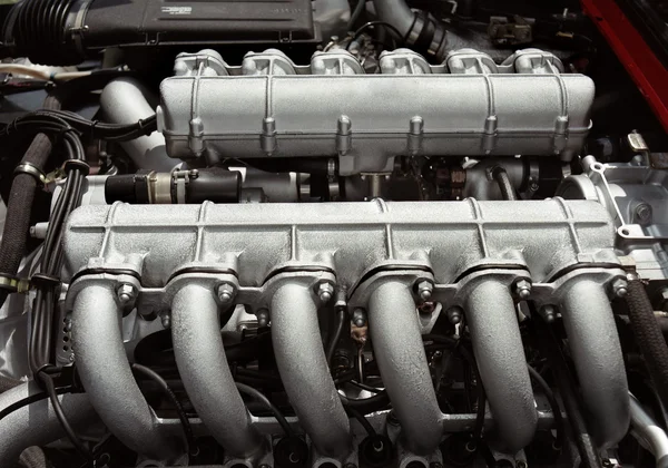 Tolv cylindrig motor — Stockfoto