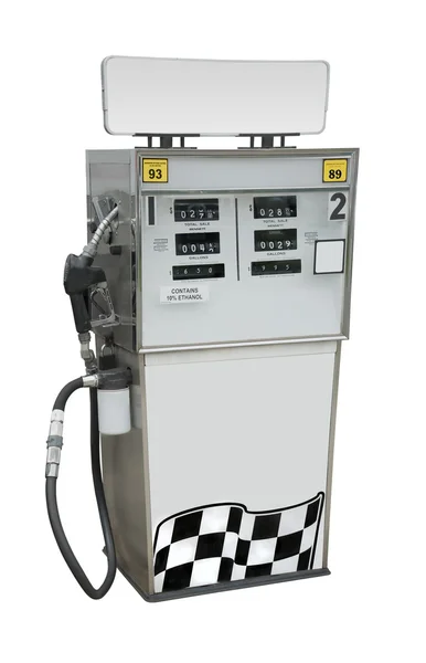 Benzinové pumpy, izolované — Stock fotografie