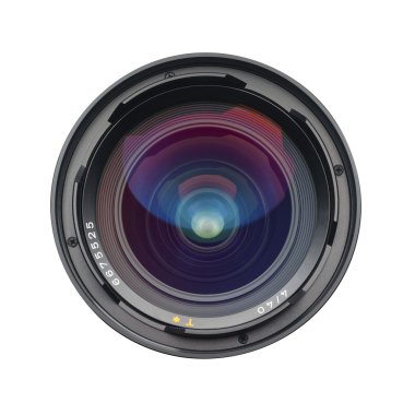 Camera lens, isolated clipart