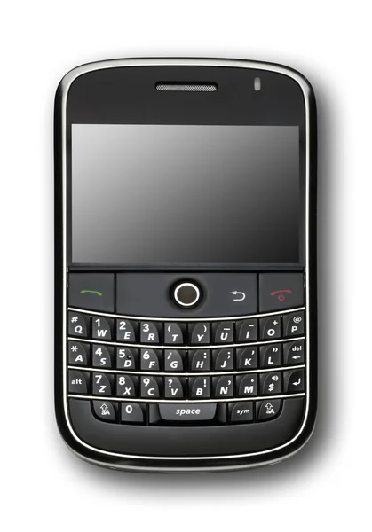 Smartphone lub pda, na białym tle — Zdjęcie stockowe