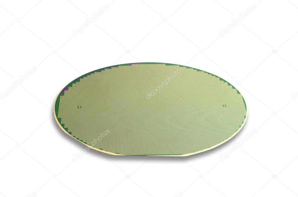 Silicon wafer, isolated