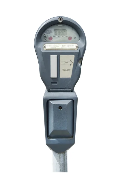 Parking meter, isolated — Stock Photo, Image