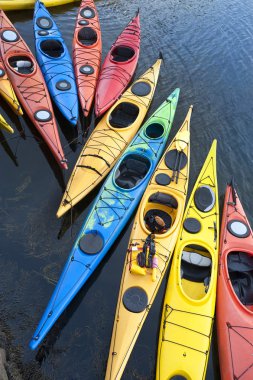 Kayaks clipart