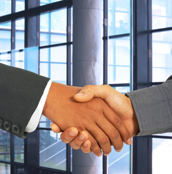 Shaking Hands To Seal An Agreement — Stock Photo, Image