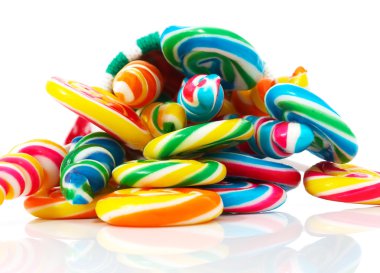 Colored Candy For Christmas clipart