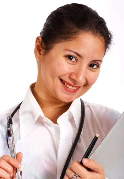 Doctor Holding A Clipboard — Stock Photo, Image