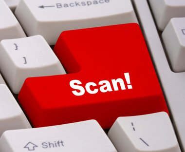 Scan For A Virus Or Trojan clipart