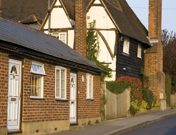 House In A Typical English Village
