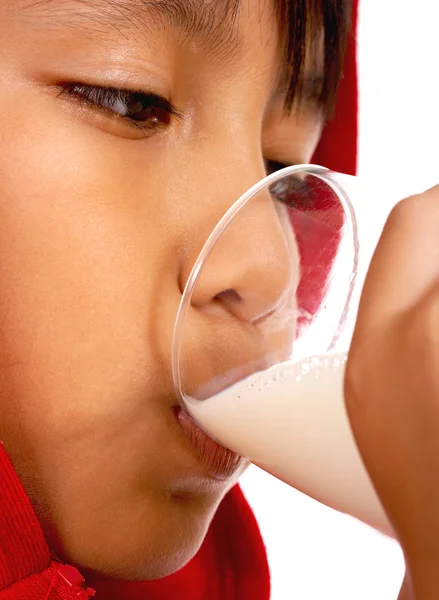 stock image Healthy Kid Drinking Milk