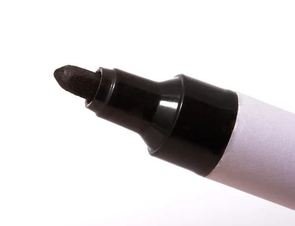 Чорна маркерна ручка для знака — стокове фото