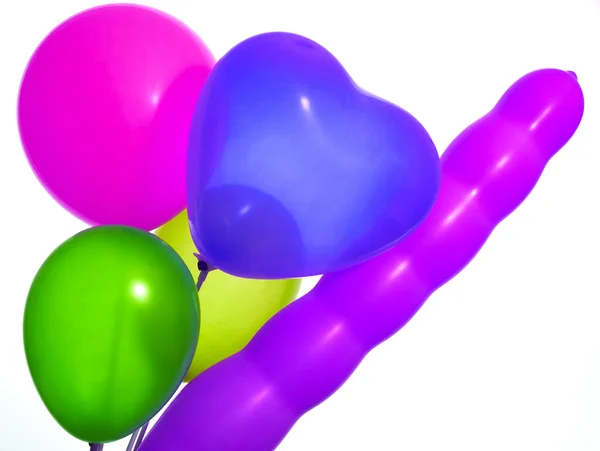 Barevné party balónky — Stock fotografie