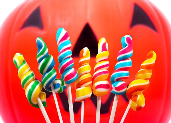 Bonbons torsadés pour Halloween — Photo