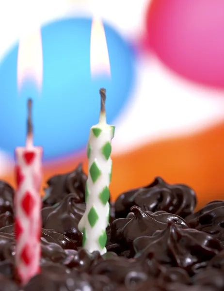Celebrando una fiesta de cumpleaños de dos años — Foto de Stock