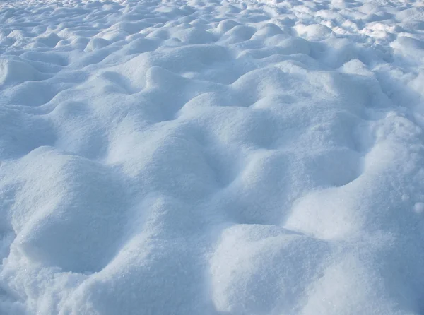 Sfondo invernale naturale - neve bianca — Foto Stock