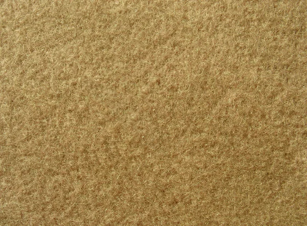 Texture of soft brown fleecy fabric — Stock Photo, Image