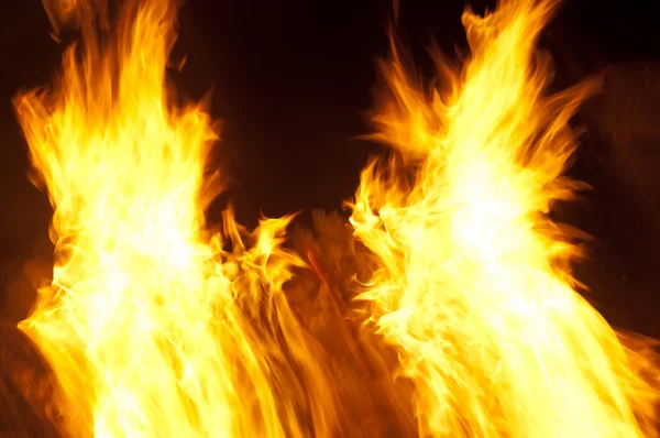 Abstract burning flames background — Stock Photo, Image