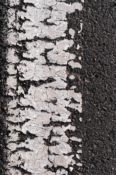 Superficie de asfalto carretera con línea — Foto de Stock