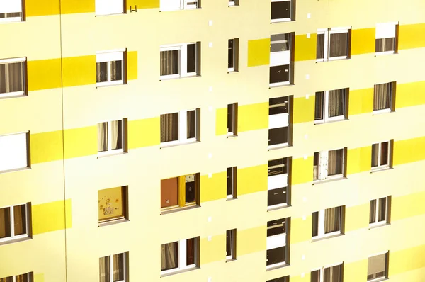 Gerenoveerde appartement muur — Stockfoto