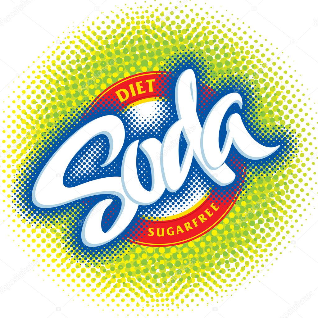 Soda packaging design (vector)