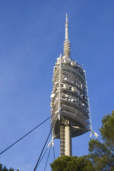 Torre de comunicación Barcelona — Foto de Stock