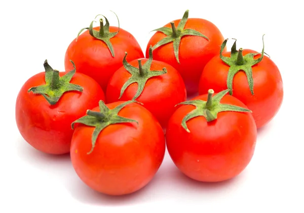 stock image Red tomatoes isolated on a white background